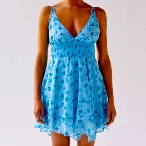 UO Asymmetrical Mini Dress